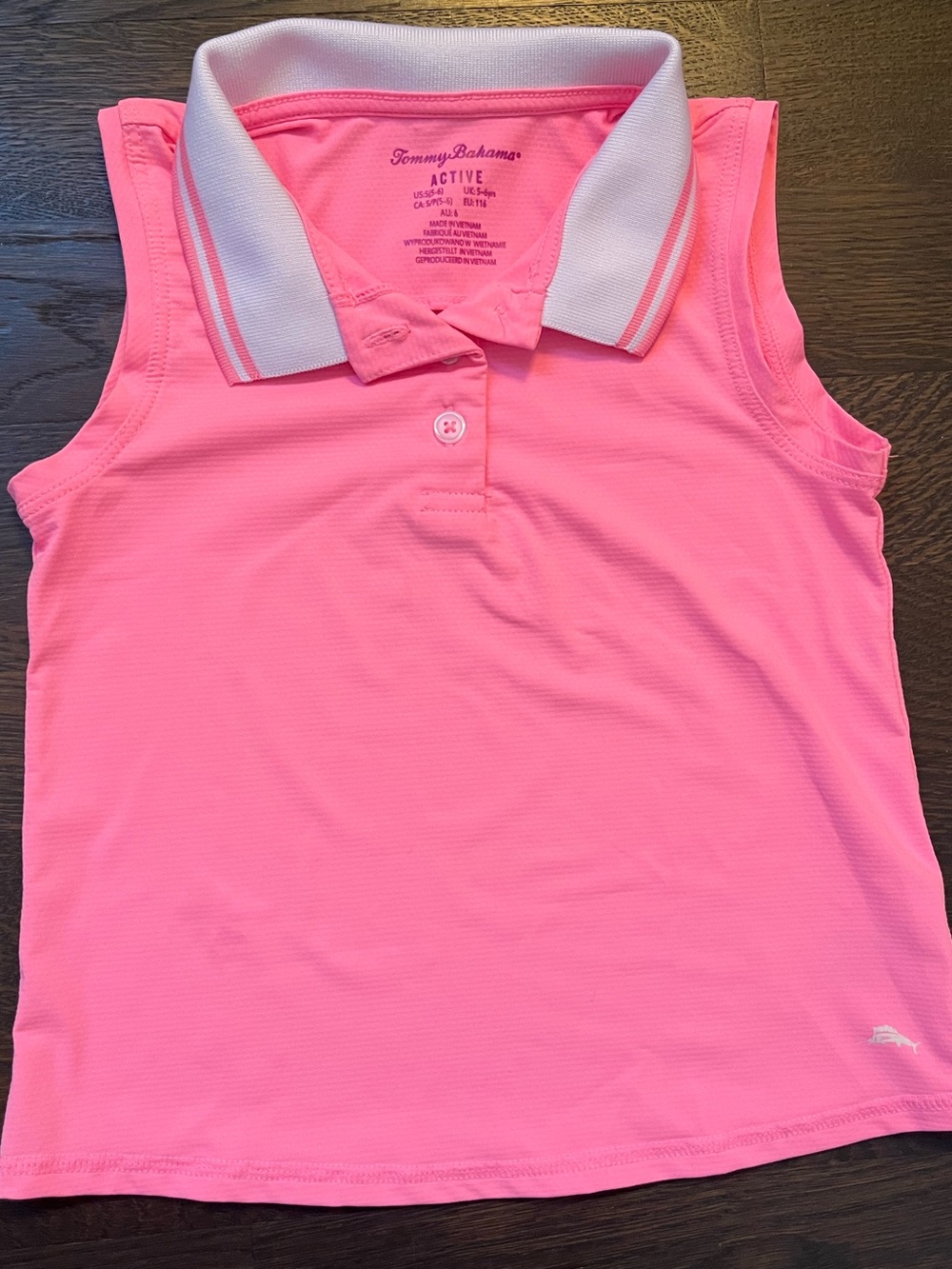 Tommy Bahama Girl’s Active Sleeveless top